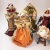 Figury do szopki bożonarodzeniowej - Zestaw bożonarodzeniowy FS46M - Figury w ubraniach z materiału do szopki betlejemskiej