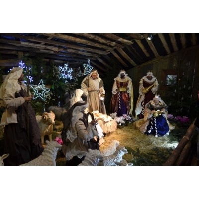 Szopka Bożonarodzeniowa w Sanktuarium Maryjnym na Jasnej Górze